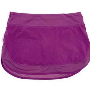 Lululemon plum colored skort size 6